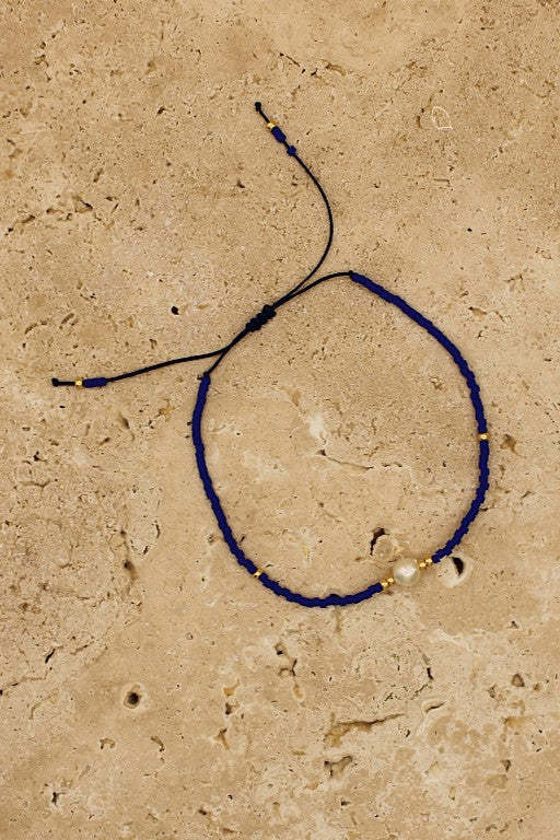 Misa Cord Bracelets - Indigo
